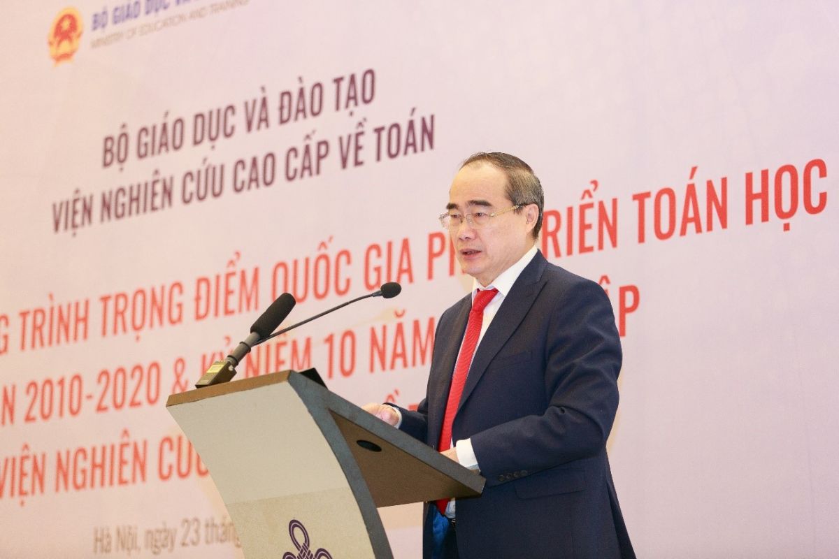 Chương trình trọng điểm quốc gia phát triển toán học giai đoạn 2010 đến 2020: Thành tựu từ tầm nhìn quốc gia