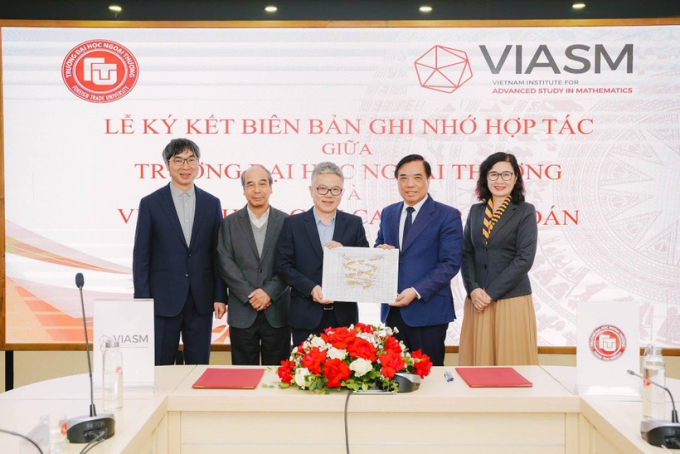 Viện Nghiên cứu cao cấp về Toán hợp tác nghiên cứu cùng Trường  Đại học Ngoại thương