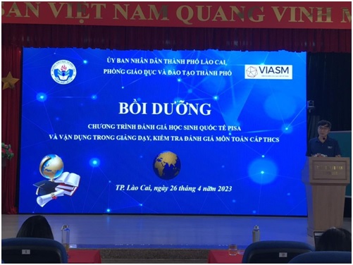 Khoá bồi dưỡng về Chương trình đánh giá học sinh quốc tế PISA và vận dụng trong giảng dạy, kiểm tra đánh giá môn Toán