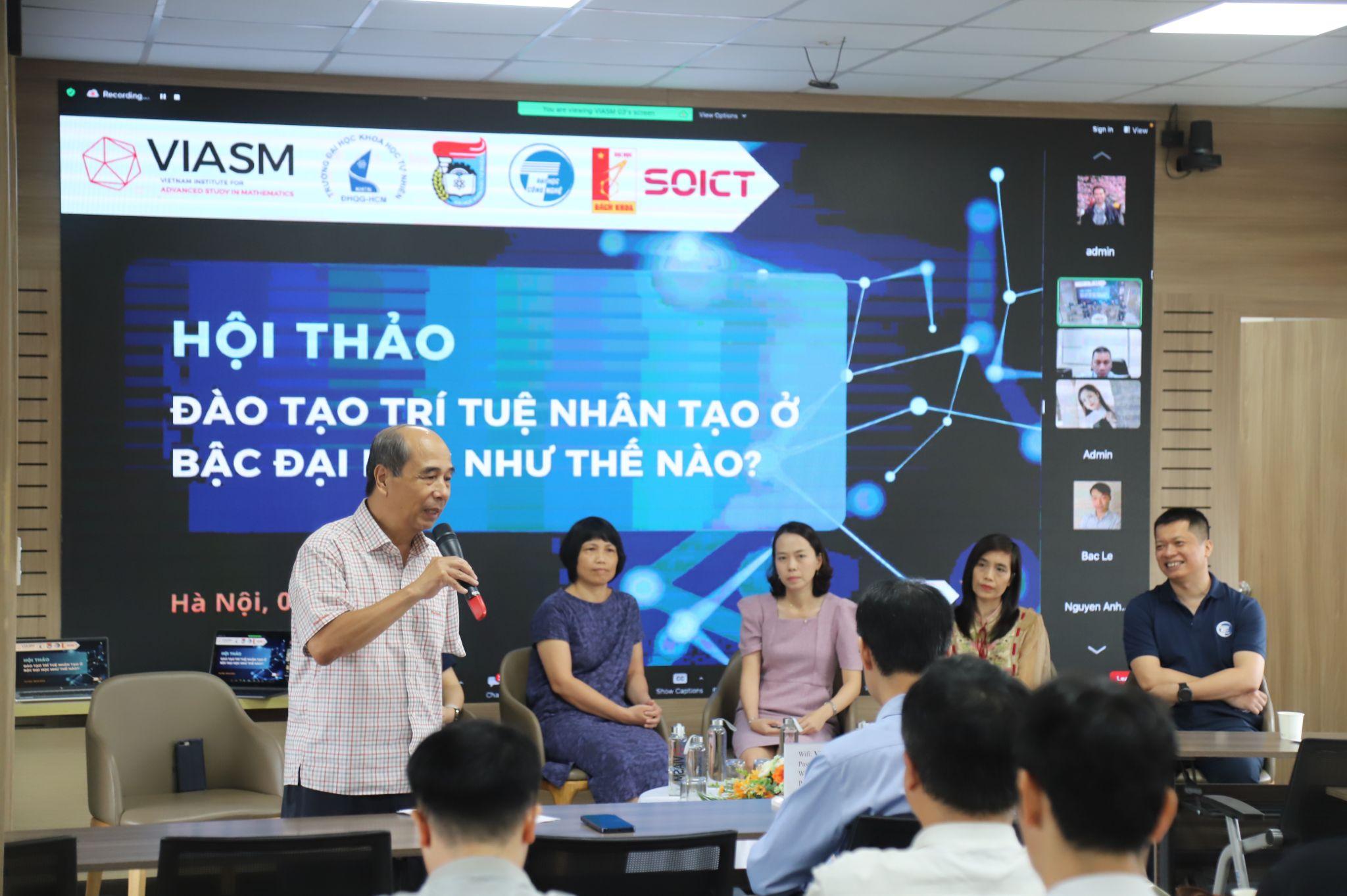 Đào tạo Trí tuệ nhân tạo ở bậc Đại học như thế nào?