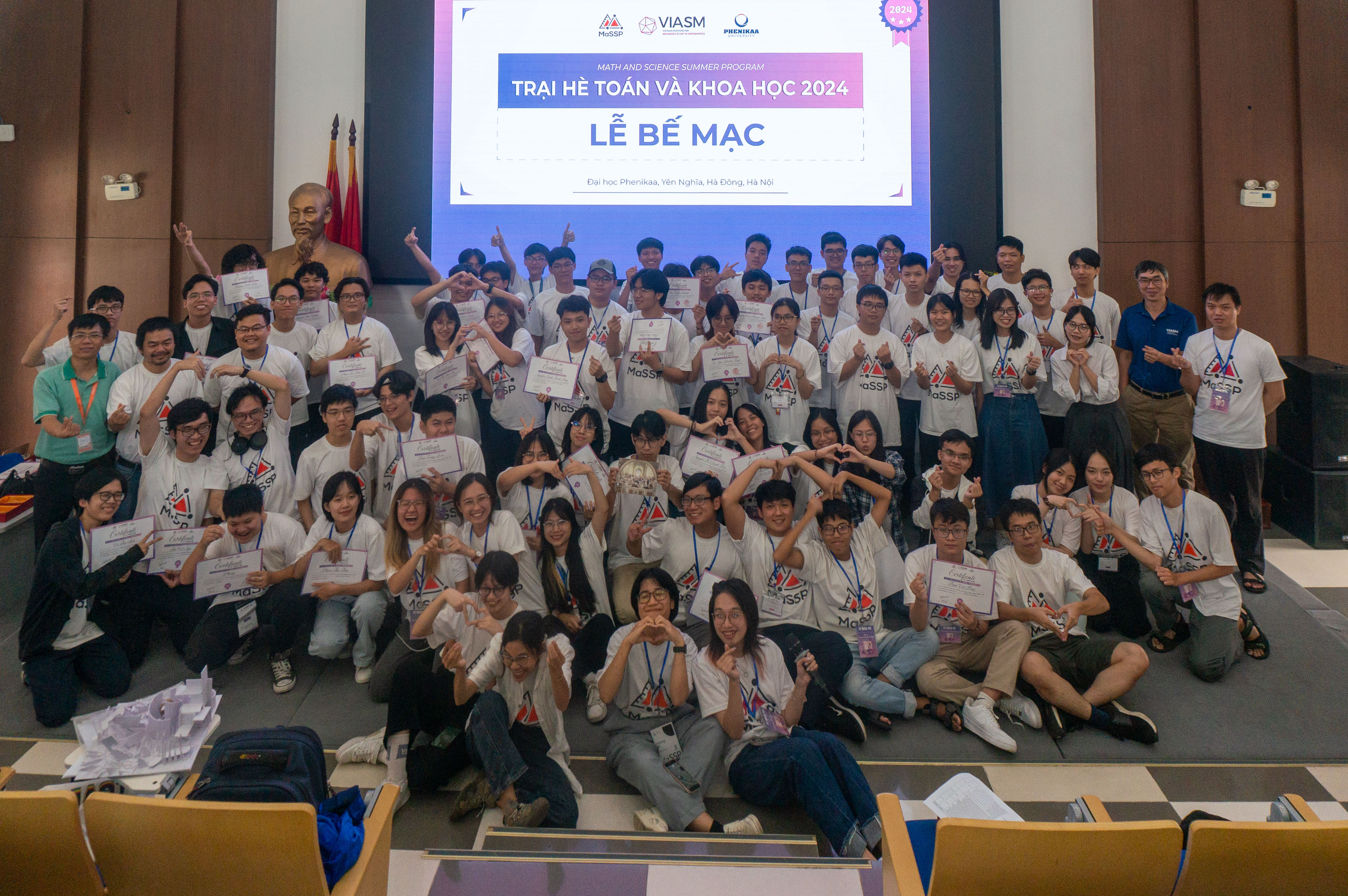 Trại hè Toán và Khoa học - MaSSP 2024 