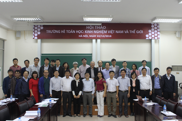 Hội thảo “Trường hè Toán học: kinh nghiệm Việt Nam và thế giới”