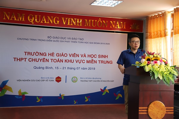 Khai mạc "Trường hè Toán học” khu vực miền Trung 