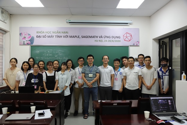 Khóa học ngắn hạn: “Đại số máy tính với Maple, SageMath và ứng dụng”