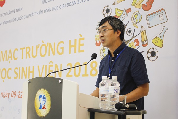 Trường hè Toán học cho sinh viên năm 2018