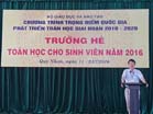 Trường hè “Toán học cho sinh viên 2016” 