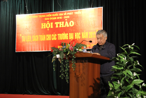 Hội thảo “Tài liệu, sách toán cho các trường Đại học”