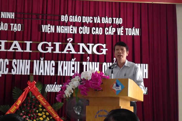 Khai giảng năm lớp bồi dưỡng học sinh năng khiếu đặc biệt tại Hạ Long