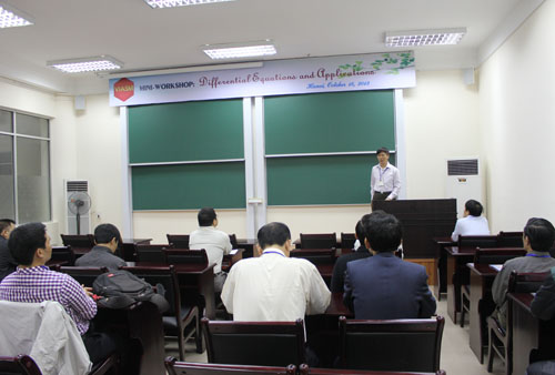 Mini-workshop: “Differential Equations and Applications”