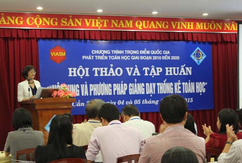 Hội thảo và Tập huấn “Nội dung và Phương pháp giảng dạy Thống kê Toán học” khu vực phía Nam