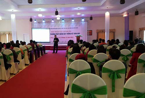 Hội thảo và Tập huấn “Nội dung và Phương pháp giảng dạy Thống kê Toán học” khu vực phía Bắc
