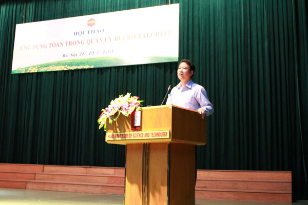 Workshop “Applications of mathematics in financial risk management”