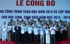 Thông báo nhận hồ sơ xét thưởng công trình Toán học năm 2017