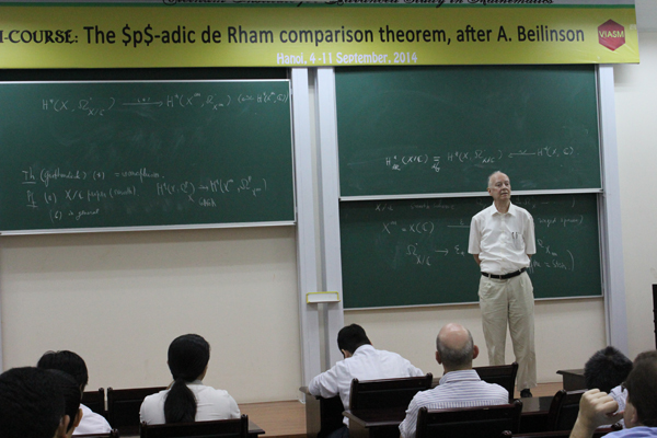 Khóa học ngắn hạn và bài giảng đại chúng ngày 4/9/2014 tại Hội trường C2