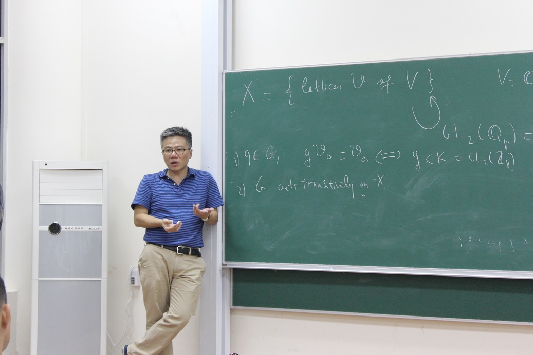 Trường hè về lý thuyết biểu diễn của các nhóm hữu hạn và p-adic