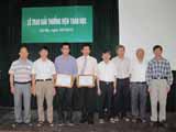 Giải thưởng khoa học Viện Toán học